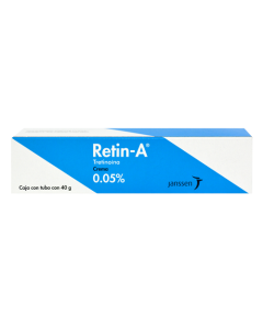 RETIN A 0.05% CRE TUB C/40GR