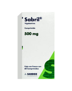 SABRIL 500 mg COM CAJ C/60